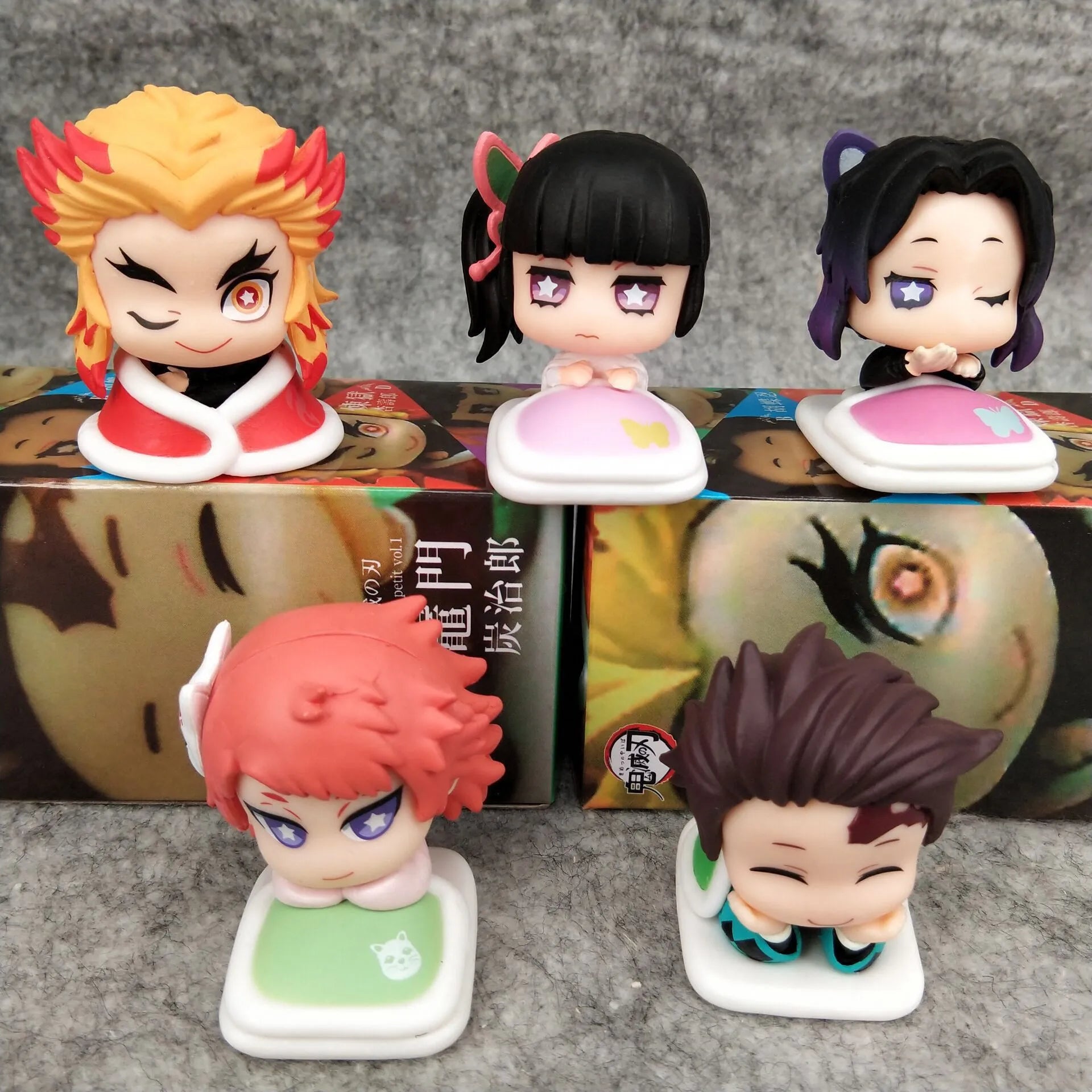 Animation Demon Slayer Sleep series toy Kamado Tanjirou Toy figure Tsuyuri Kanao Model Rengoku Kyoujurou Case Kochou Shinobu Animation Demon Slayer Sleep series toy Kamado Tanjirou Toy figure Tsuyuri Kanao Model Rengoku Kyoujurou Case Kochou Shinobu